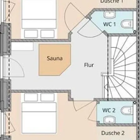 Exklusives Finja Mit Sauna, Garten & Offener Wohnkueche Prázdninový dům Burhave