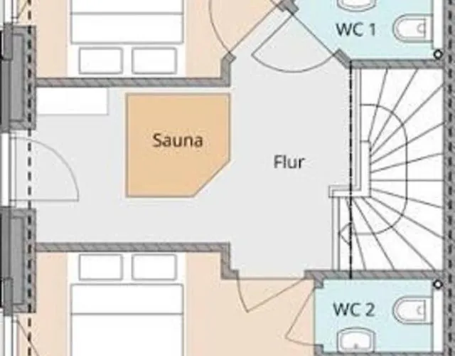 Exklusives Finja Mit Sauna, Garten & Offener Wohnkueche Feriehus Burhave